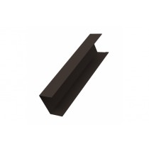 ГРАНД ЛАЙН Крышка 65х40 жалюзи Milan,Tokyo 0,5 GreenCoat Pural BT RR 32 темно-коричневый (RAL 8019 серо-коричневый) 253860