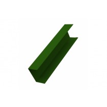 ГРАНД ЛАЙН Крышка 65х40 жалюзи Milan,Tokyo 0,45 PE с пленкой RAL 6002 лиственно-зеленый 254730