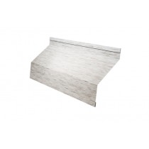 ГРАНД ЛАЙН Ламель забора жалюзи Milan 0,45 Print Elite с пленкой Snow Wood TwinColor 481854