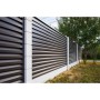 ГРАНД ЛАЙН Ламель забора жалюзи Milan new 0,5 GreenCoat Pural BT, matt с пленкой RR 32 темно-коричневый (RAL 8019 серо-коричневый) 482616 ГРАНД ЛАЙН Ламель забора жалюзи Milan new 0,5 GreenCoat Pural BT, matt с пленкой RR 32 темно-коричневый (RAL 8019 серо-коричневый) 482616
