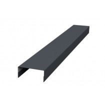 ГРАНД ЛАЙН Крышка 45х20 жалюзи Texas 0,45 Drap TX RAL 7024 мокрый асфальт 492809