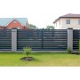 ГРАНД ЛАЙН Ламель лицевая 125 забора жалюзи Texas 0,5 Satin Matt с пленкой RAL 7024 мокрый асфальт 480147 ГРАНД ЛАЙН Ламель лицевая 125 забора жалюзи Texas 0,5 Satin Matt с пленкой RAL 7024 мокрый асфальт 480147