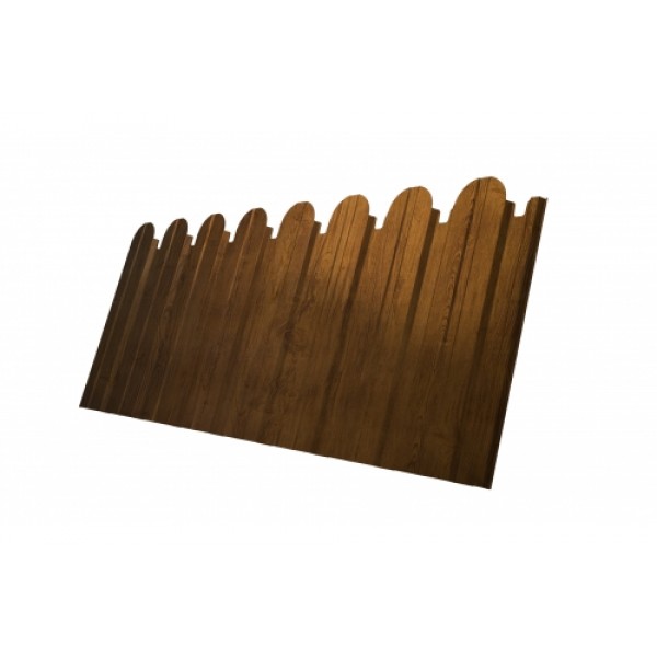 ГРАНД ЛАЙН Профнастил C10B фигурный 0,45 Print Elite с пленкой Golden Wood TwinColor 207268 ГРАНД ЛАЙН Профнастил C10B фигурный 0,45 Print Elite с пленкой Golden Wood TwinColor 207268