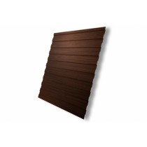ГРАНД ЛАЙН Профнастил С8A в01 0,45 Принт Элит Шоколадное дерево TwinColor 231651