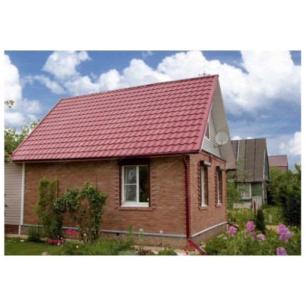 ГРАНД ЛАЙН Соединитель трубы 90 мм RAL 3005 красное вино 49467