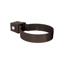 ГРАНД ЛАЙН Хомут трубы Kliker ПВХ Premium коричневый (инд.упак.) (RR32) 249085