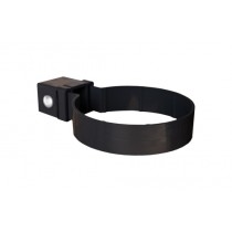 ГРАНД ЛАЙН Хомут трубы Kliker ПВХ GL Premium черный (и.уп.) (RAL 9005) 458378