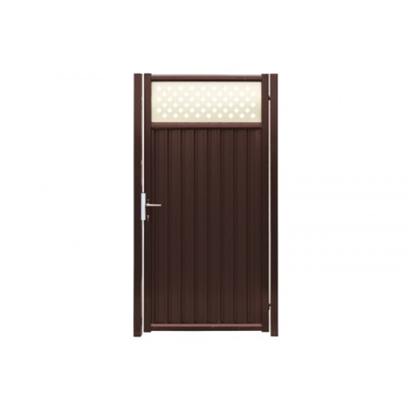ГРАНД ЛАЙН Калитка Estet Plus 2,0х1 RAL 8017/1014 041651 ГРАНД ЛАЙН Калитка Estet Plus 2,0х1 RAL 8017/1014 041651