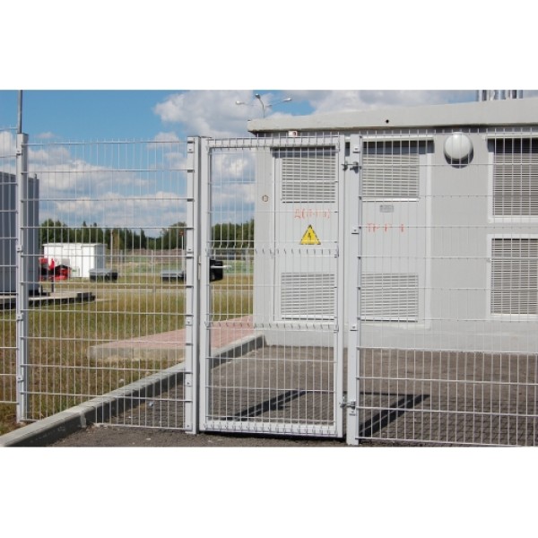 ГРАНД ЛАЙН Калитка Profi с замком 2,03х1 RAL 7040 051433