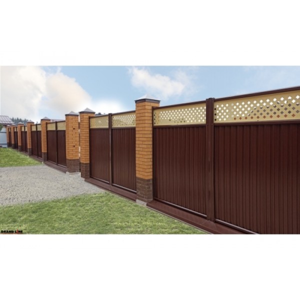 ГРАНД ЛАЙН Панель Estet 860х1970 RAL 8017 051741 ГРАНД ЛАЙН Панель Estet 860х1970 RAL 8017 051741